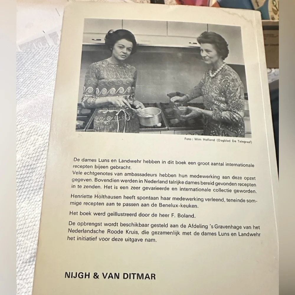 Vintage Dutch Cookbook “Internationale Gerechten” (1970)